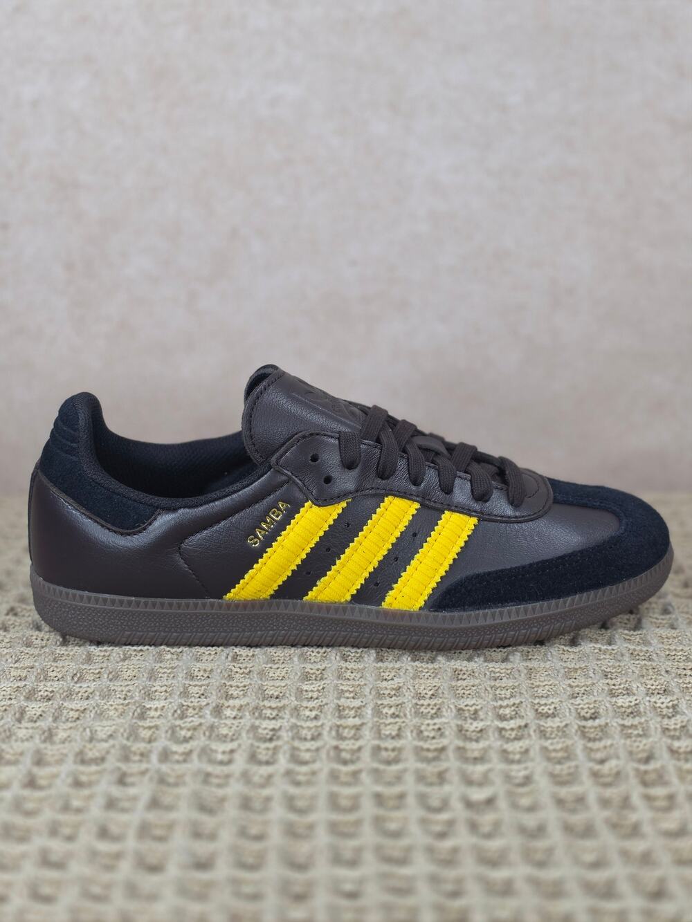 Adidas Samba OG IH6813 Men’s 7.5 / Women’s 8.5 Brown Black Yellow Gum Brand New